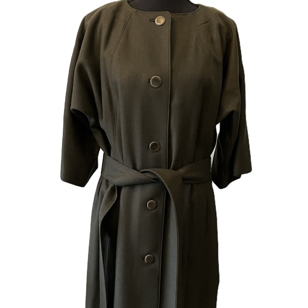Cashmere Blend Kimono Sleeve Coat - NWOT